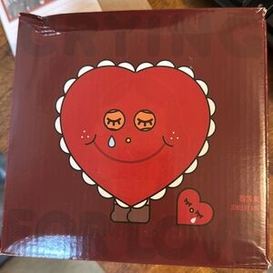 Pop Mart Cry Baby Heart-Shaped Jewelry Box
